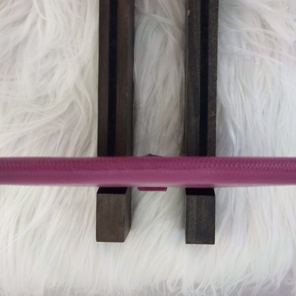 Astounding EUC Hermes LIZARD Bearn Long Wallet Full Inclusion + Bag! Magenta - Picture 5 of 15